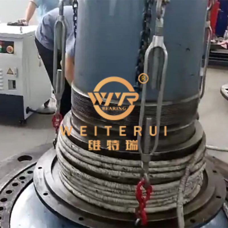 風(fēng)電主軸軸承拆卸
